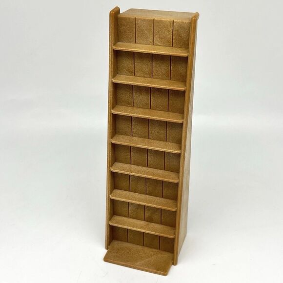 Calico Critters Book Shelf Ladder Stairs Replacement Red Roof Cozy Cottage Home - Picture 7 of 7